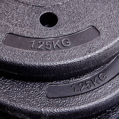 Set De 2 Mancuernas + Barra 3 En 1 + 25 Kg En Pesas Randers