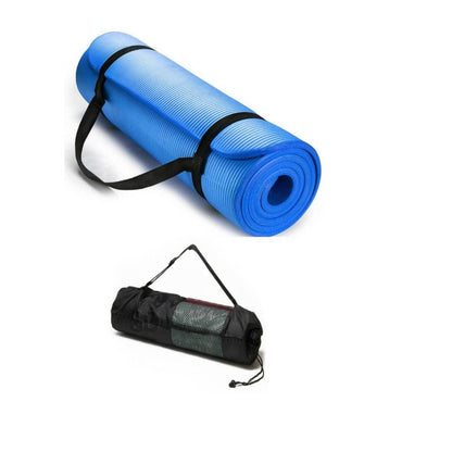 Alfombra de yoga pilates 10mm con funda protectora Randers