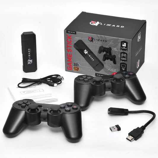 Consola Game Stick para TV +30000 Juegos  y + de 40 Emuladores 8k X-Lizzard