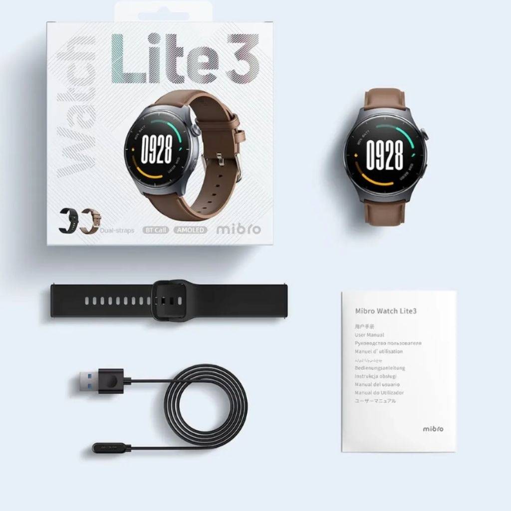 Smartwatch Mibro Lite 3 1.3" Con 2 Mallas