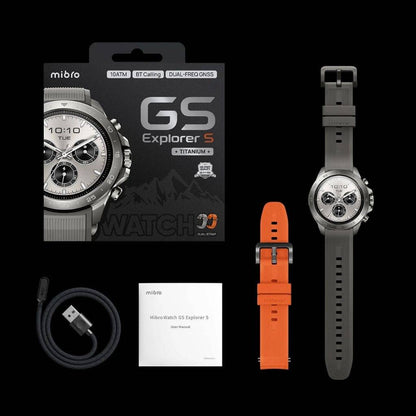 Smartwatch Mibro GS Explorer S Titanium/Silicona 1.32" 460mAh Gris