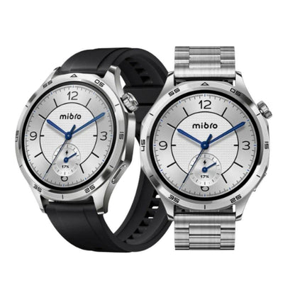 Smartwatch Mibro GT 350mAh c/2 Mallas Plateado