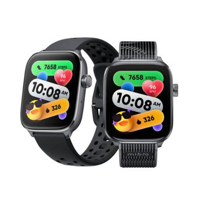 Smartwatch Mibro Fit  c/2 Mallas Negro