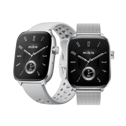 Smartwatch Mibro Fit c/2 Mallas Plateado