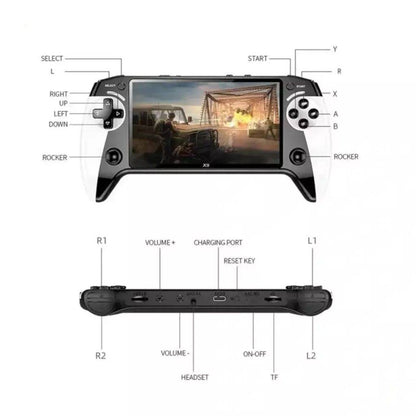 Consola Portátil VG-06 – Pantalla 5.5" | +30.000 Juegos | 10 Emuladores