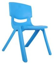 Silla plástica infantil 49x38x31cm