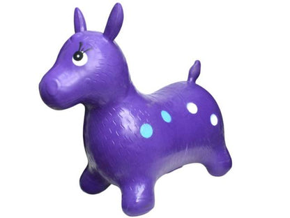 Burrito saltarín inflable de goma 55x45x23cm