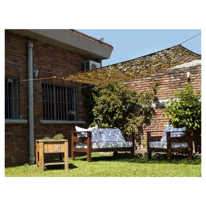 Malla Sombra Camuflaje 3x3 Metros