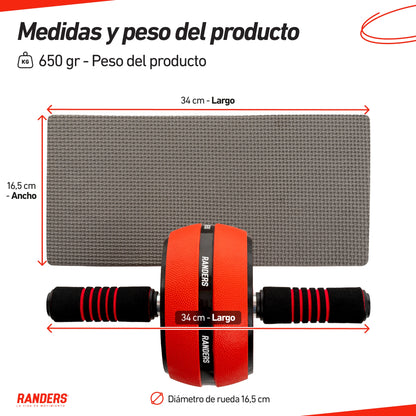 Rueda para Abdominales Ab Wheel - Randers