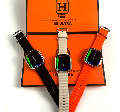 Reloj Smart Watch S9 Ultra con 3 Correas + Auricular de REGALO