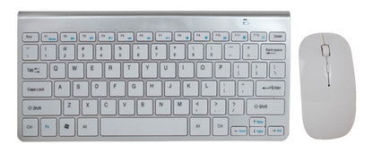 Combo Mini Teclado Y Mouse Óptico Inalámbrico - Ffstoreuy