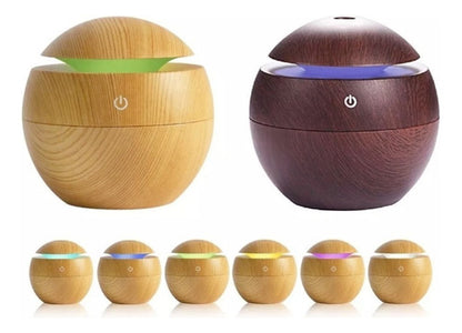 Humidificador Aromatizador Difusor Vaporizador Aromas Usb