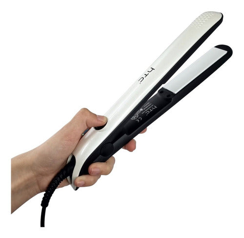 Planchita De Pelo Alisador De Cerámica Htc Jk-6016