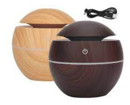 Humidificador Aromatizador Difusor Vaporizador Aromas Usb