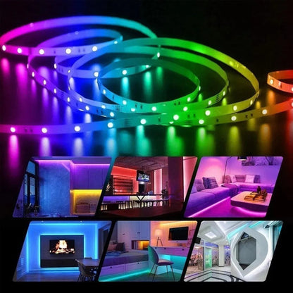 Rollo Led 5050 Rgb 5m C/control Usb Xtrike Me - Ffstoreuy