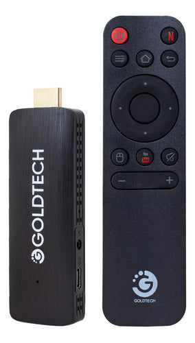 Tv Box Goldtech Gstick 16gb - 2gb Android 10 4k - Ffstoreuy