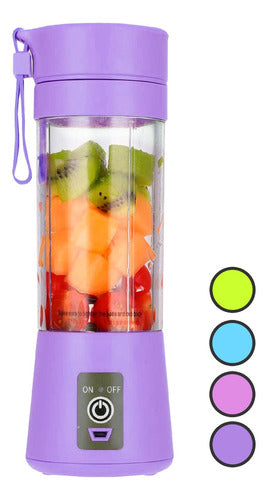 Licuadora G-shake Portable 380 Ml Goldtech