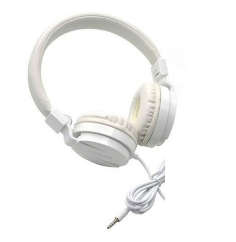 Auriculares Cableados Gorsun Gs-778 Ws - Blanco