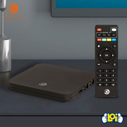 Smart Tv Box Goldtech 4k Uhd 16gb 2gb Wifi Android 10 Star+