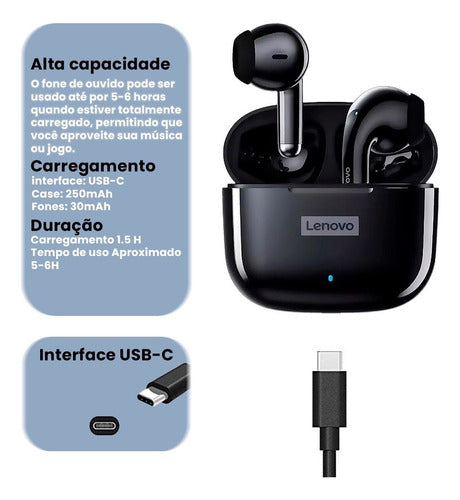 Auricular Bluetooth  Lenovo Lp40 Pro