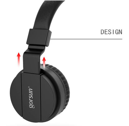 Auriculares Cableados Vincha Plegable Gorsun Gs-778 Ws