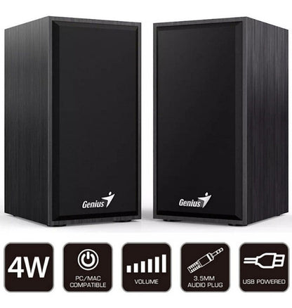 Parlante Sp-hf180 6w Usb Negro Genius