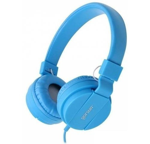 Auriculares Cableados Gorsun Gs-778 Ws - Celeste