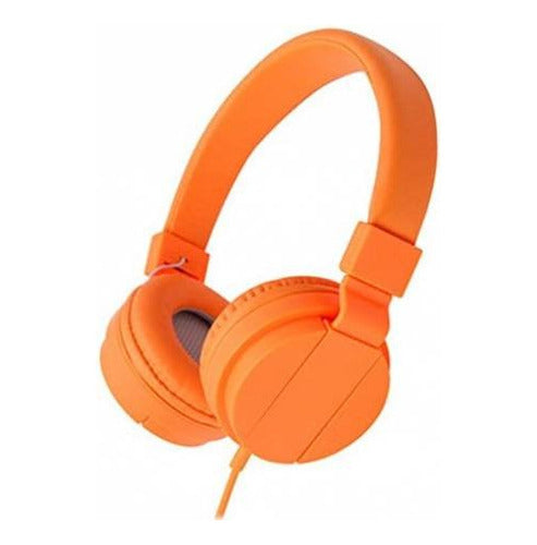 Auriculares Cableados Gorsun Gs-778 Ws - Naranja