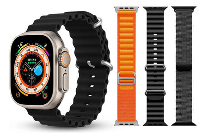 Reloj Smart Watch S9 Ultra con 3 Correas + Auricular de REGALO